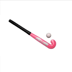 18″ Mini Hockey Stick & Ball Set -Sports - Hockey Cricket 18inch Mini Stick Set Pink