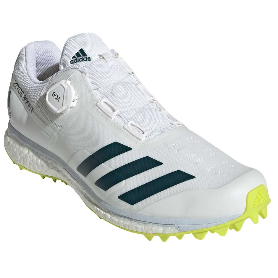 22YDS Boost Cricket Shoe Yellow 3 22YDS Boost Cricket Shoe Yellow - Image 3