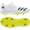 Adipower Howzatt Spiked Cricket Shoe Yellow