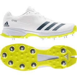 Adipower 22YDS Spiked Cricket Shoe Yellow