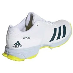 Adipower 22YDS Spiked Cricket Shoe Yellow -Sports - Hockey Cricket Adidas Cricket 22 YDS Cricket Shoe 2021 Yellow reverse