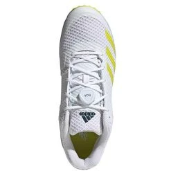 Adipower Vector Mid Spiked Cricket Shoe Yellow -Sports - Hockey Cricket Adidas Cricket Vector Mid Cricket Shoes 2021 Yellow TOp