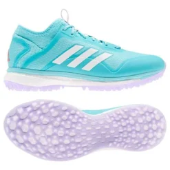 Fabela Rise Hockey Shoe Aqua -Sports - Hockey Cricket Adidas Fabela X Empower Hockey Shoe 2021 Aqua