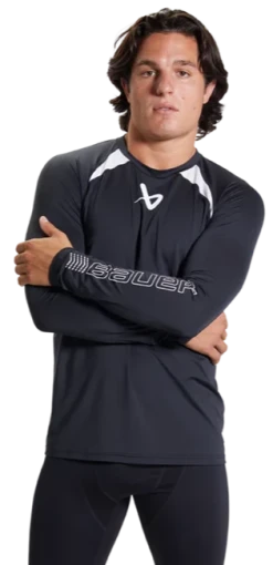 Bauer Performance Long Sleeve Baselayer Top Senior
