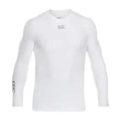 Canterbury Thermoreg Long Sleeve Base Layer Top -Sports - Hockey Cricket Canterbury Thermoreg Baselayer White 1