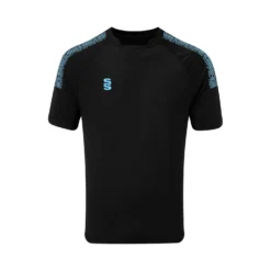 Dual Collar Training Shirt -Sports - Hockey Cricket DU009 Black Sky scaled 1