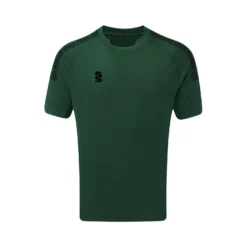 Dual Collar Training Shirt -Sports - Hockey Cricket DU009 Forest Black scaled 1