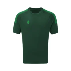 Dual Collar Training Shirt -Sports - Hockey Cricket DU009 Forest Emerald scaled 1