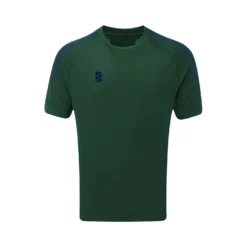 Dual Collar Training Shirt -Sports - Hockey Cricket DU009 Forest Navy scaled 1