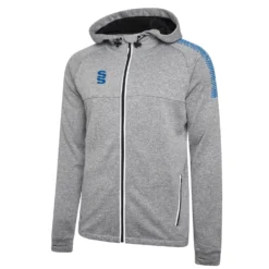Dual Full Zip Hoody -Sports - Hockey Cricket DU012 Grey Royak scaled 1