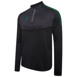 Dual 1/4 Zip Midlayer Performance Top 31 Dual 1/4 Zip Midlayer Performance Top -Sports - Hockey Cricket DU013 Black Forest scaled 1