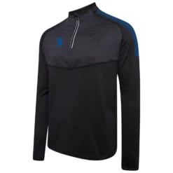 Dual 1/4 Zip Midlayer Performance Top 33 Dual 1/4 Zip Midlayer Performance Top -Sports - Hockey Cricket DU013 Black Royal scaled 1
