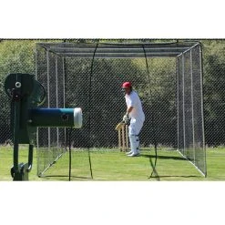 FS5 Home Cricket Batting Net -Sports - Hockey Cricket Dimension Sport FS5 Home Ground Cricket Batting Net BOWLING MACHINE