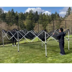 SP6 Folding & Portable Home Cricket Net -Sports - Hockey Cricket Dimension Sport SP 6 Foldable Cricket Net Folding