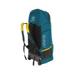 Elite Duffle Wheelie Bag -Sports - Hockey Cricket Elite wheelie duffle teal back