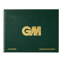 GM Cricket Hard Back Scorebook