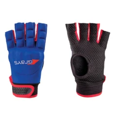 Anatomic Pro Hockey Glove Left Hand -Sports - Hockey Cricket Grays Anatomic Pro Hockey Glove Left Hand Navy Red