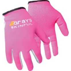 Grays Skinful Hockey Gloves -Sports - Hockey Cricket Grays Skinful Hockey Glove Full Finger Pink