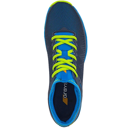 Cage AST Hockey Shoe Navy Yellow 5 Cage AST Hockey Shoe Navy Yellow - Image 5