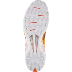 Traction Hockey Shoe Black Orange -Sports - Hockey Cricket HSBA17Shoe Traction Blk wht or Sole