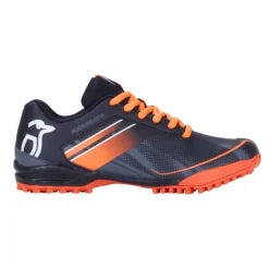Neon Junior Hockey Shoe Black/Orange -Sports - Hockey Cricket Kookaburra Hockey Neon Junior Hockey Shoe Black Orange 2022 Outside