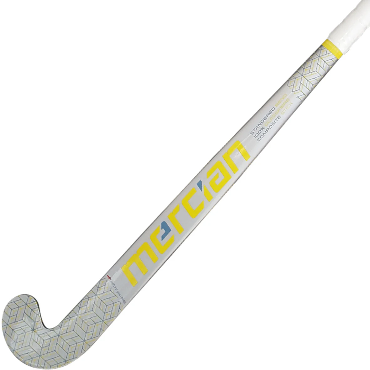 Genesis 0.3 Hero Pro Bend Hockey Stick Silver Green 3 Genesis 0.3 Hero Pro Bend Hockey Stick Silver Green - Image 3