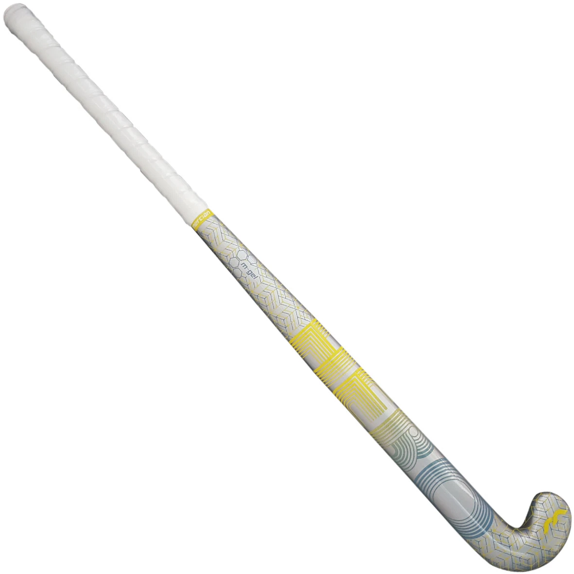 Genesis 0.3 Hero Pro Bend Hockey Stick Silver Green 2 Genesis 0.3 Hero Pro Bend Hockey Stick Silver Green - Image 2