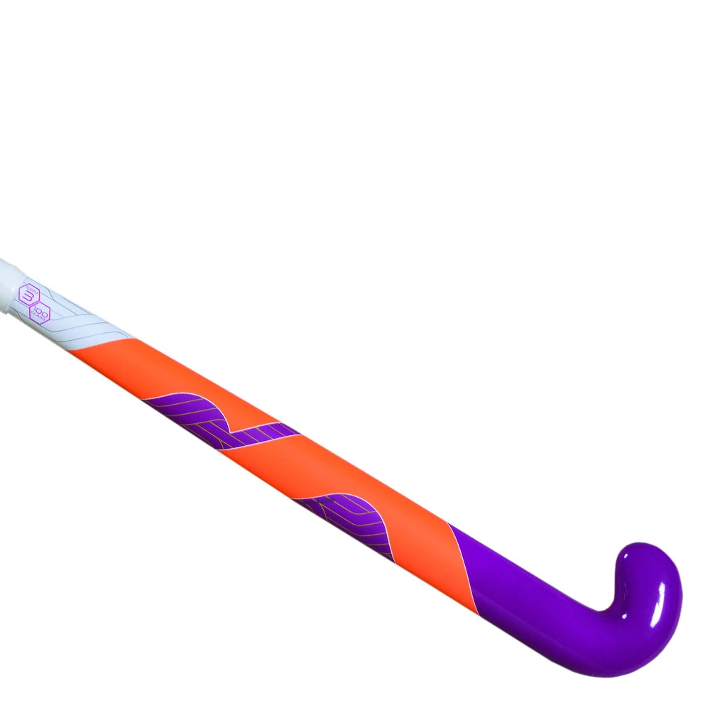 Genesis 0.3 Pro Bend Hockey Stick Purple Orange 1 Genesis 0.3 Pro Bend Hockey Stick Purple Orange