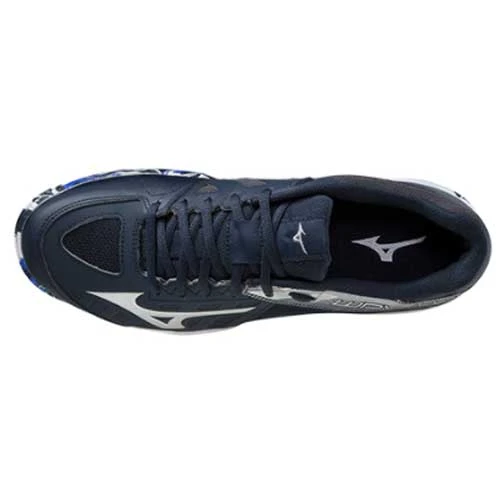 Mizuno Wave Lynx Hockey Shoe Navy 2 Mizuno Wave Lynx Hockey Shoe Navy - Image 2