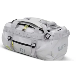 Pro 50L Duffle Hockey Bag Black -Sports - Hockey Cricket Naked Hockey Pro 50L Duffle Bag Grey Angled