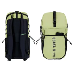 Pro Tour Hockey Backpack Bag Large Bayleaf -Sports - Hockey Cricket Osaka Hockey Backpack Pro Tour Green Front and Back