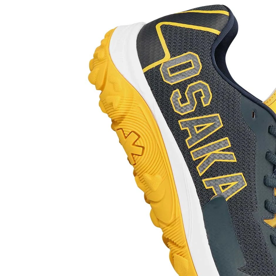 KAI Hockey Shoes French Navy / Honey Yellow 2 KAI Hockey Shoes French Navy / Honey Yellow - Image 2