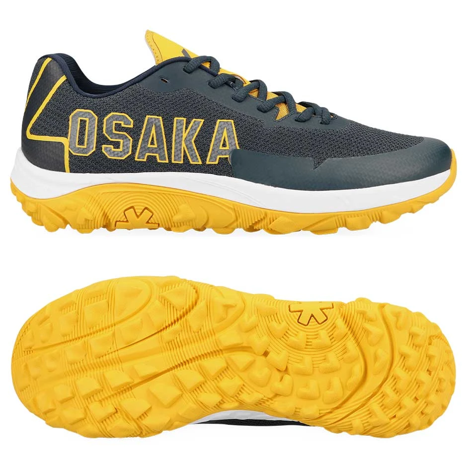 KAI Hockey Shoes French Navy / Honey Yellow 1 KAI Hockey Shoes French Navy / Honey Yellow