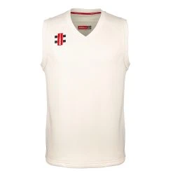 Pro Performance Sleeveless Cricket Slipover -Sports - Hockey Cricket Pro Performance Ivory M Front 1