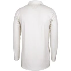 Pro Performance Cricket Shirt Long Sleeve -Sports - Hockey Cricket Pro Performance Long Sleeve Ivory 1