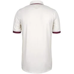 Pro Performance Cricket Shirt Short Sleeve -Sports - Hockey Cricket Pro Performance Short Sleeve Maroon Trim 2
