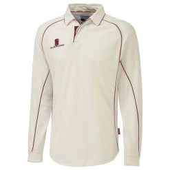 Surridge Premier Cricket Shirt Long Sleeve -Sports - Hockey Cricket SUR205 RE scaled 1