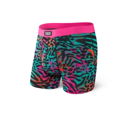SAXX Daytripper Boxer Brief Black Cheetah Party