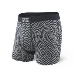 SAXX Ultra Boxer Brief Fly Herringbone Haze