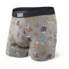 SAXX Vibe Boxer Brief Grey Beer Cheers