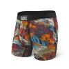 SAXX Vibe Boxer Modern Fit Red Deep Woods
