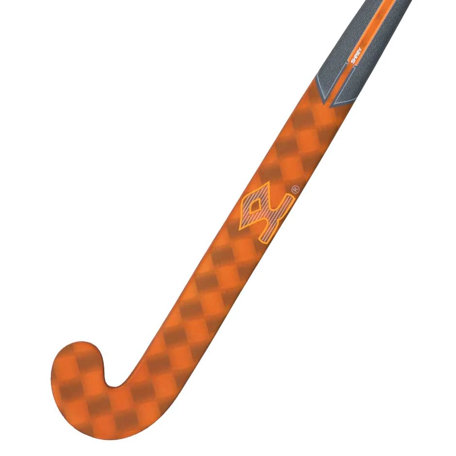 Shrey Chroma 00 Junior Late Bow Hockey Stick Orange Blaze 3 Shrey Chroma 00 Junior Late Bow Hockey Stick Orange Blaze - Image 3
