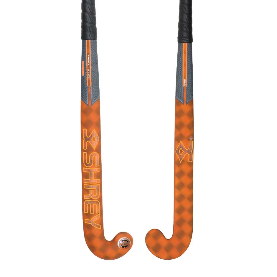 Shrey Chroma 00 Junior Late Bow Hockey Stick Orange Blaze 1 Shrey Chroma 00 Junior Late Bow Hockey Stick Orange Blaze