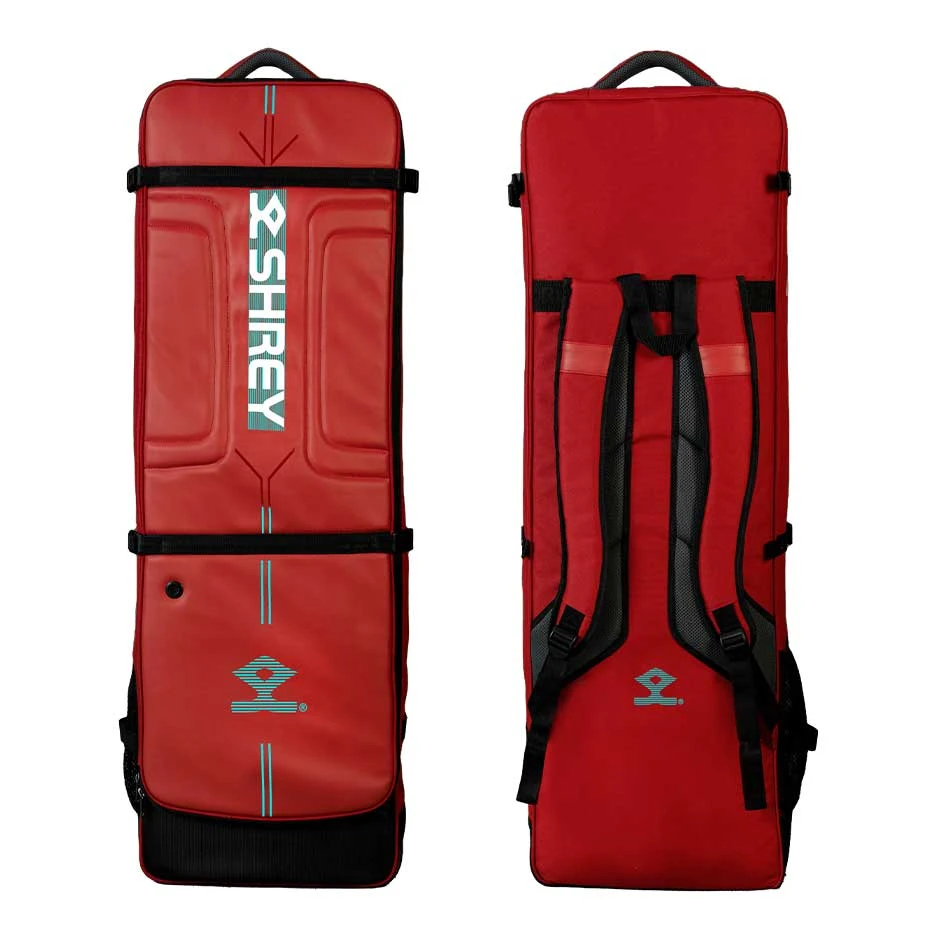 Shrey Elite 45 Hockey Bag Red 1 Shrey Elite 45 Hockey Bag Red