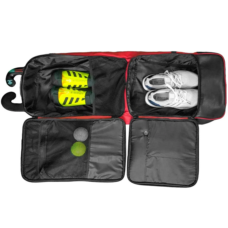 Shrey Elite 60 Hockey Stick Bag Red 5 Shrey Elite 60 Hockey Stick Bag Red - Image 5
