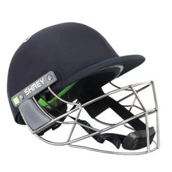 Koroyd Titanium Cricket Helmet -Sports - Hockey Cricket Shrey Koroyd Navy titanium Cricket Helmet side