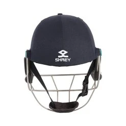 Masterclass Air 2.0 Titanium Helmet -Sports - Hockey Cricket Shrey Masterclass Air 2.0 steel Cricket Helmet Navy back 1