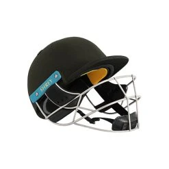 Masterclass Air 2.0 Titanium Helmet -Sports - Hockey Cricket Shrey Masterclass Air 2.0 steel Cricket Helmet black. side 1