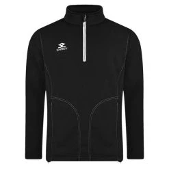 Shrey Performance Fleece -Sports - Hockey Cricket Shrey Performance Fleece Black Front
