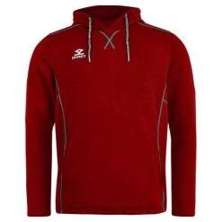 Shrey Performance Hoodie -Sports - Hockey Cricket Shrey Performance Hoody red back